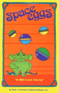 Space Eggs Apple II US box art