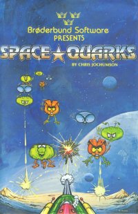 Space Quarks Apple II  box art