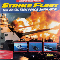 Strike Fleet Apple II  box art