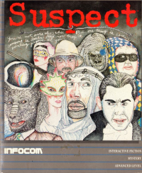 Suspect Apple II US box art