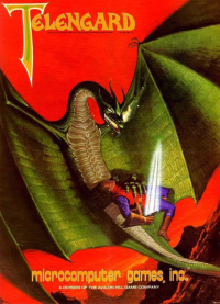 Telengard Apple II US box art