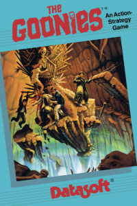 The Goonies Apple II US box art