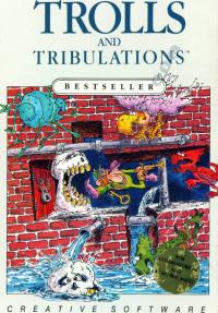 Trolls and Tribulations Apple II US box art