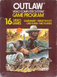 Outlaw Atari 2600 US box art