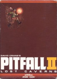 Pitfall Atari 2600  box art