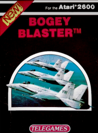 Bogey Blaster Atari 2600 US box art