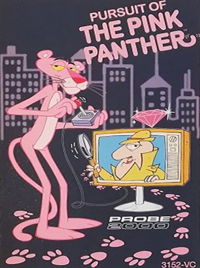 Pursuit Of The Pink Panther Atari 2600 US box art