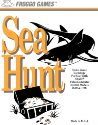 Sea Hunt Atari 2600 box art