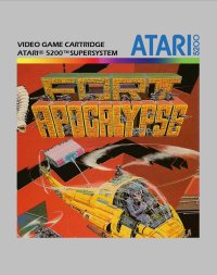 Fort Apocalypse Atari 5200 US box art