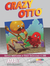 Crazy Otto Atari 7800 box art