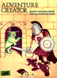 Adventure Creator Atari 400 US box art
