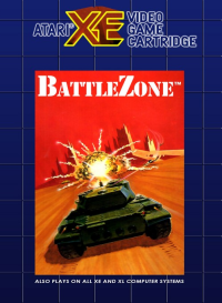 Battlezone Atari XE US box art