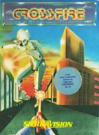 Crossfire Atari 400 US box art