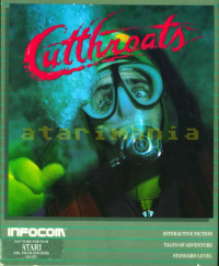 Cutthroats Atari 400  box art