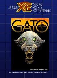 GATO Atari XE US box art
