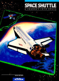 Space Shuttle A Journey Into Space Atari 400 US box art