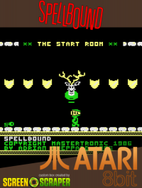 Spellbound Atari 400 US box art