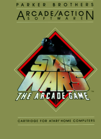 Star Wars: The Arcade Game Atari 400 US box art