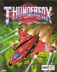 Thunderfox Atari 400 US box art
