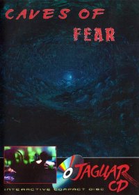 Caves of Fear Jaguar CD  box art