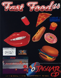 Fast Food 64 Jaguar CD  box art