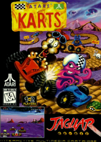Atari Karts Jaguar US box art