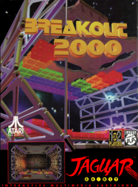 Breakout 2000 Jaguar US box art