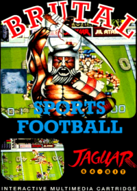 Brutal Sports Football Jaguar US box art