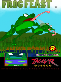 Frog Feast Jaguar US box art