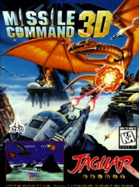 Missile Command 3D Jaguar US box art