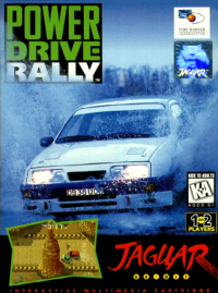 Power Drive Rally Jaguar US box art