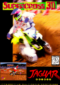 Supercross 3D Jaguar US box art