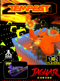 Tempest 2000 Jaguar US box art