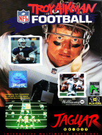 Troy Aikman NFL Football Jaguar US box art