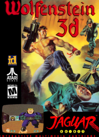 Wolfenstein 3D Jaguar US box art