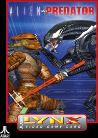Alien Vs Predator Atari Lynx US box art