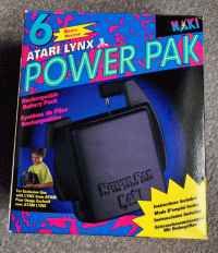 Battery Pack Atari Lynx US box art