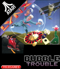 Bubble Trouble Atari Lynx US box art