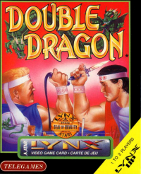 Double Dragon Atari Lynx  box art