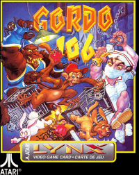 Gordo 106 Atari Lynx  box art