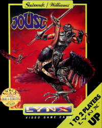 Joust Atari Lynx  box art