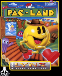 Pac-Land Atari Lynx  box art
