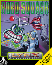 Robo-Squash Atari Lynx US box art