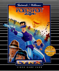 Robotron: 2084 Atari Lynx  box art