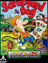 Scrapyard Dog Atari Lynx  box art