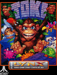 Toki Atari Lynx  box art