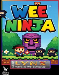 Wee Ninja Atari Lynx US box art