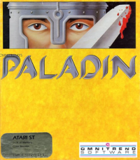 Paladin Atari ST US box art