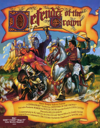 Defender Of The Crown Atari ST US box art