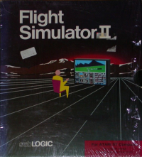 Flight Simulator 2 Atari ST box art